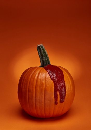 Photo printed on Paper - Fine Art - Canvas -  Jack-o'-lantern blood