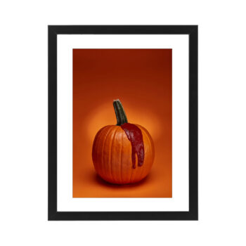 MODERN PHOTOGRAPHY by author printed on Paper - Fine Art - Canvas - 2018 Pumpkin - Jack-o'-lantern blood