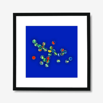 MODERN PHOTOGRAPHY by author printed on Paper - Fine Art - Canvas - 1990 Colored glass balls #002